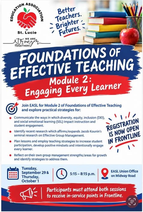 Foundations of Effective Teaching flyer